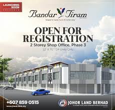 Maybe you would like to learn more about one of these? 2 Storey Shop Office Johor Land Berhad Bandar Tiram Facebook