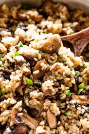 Buttery Garlicky Mushroom Rice Easy Cremini Mushroom Recipe