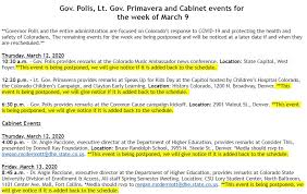 The colorado department of education (cde) is the principal department of the colorado state government that is responsible for education. Colorado Coronavirus Updates For March 12 All The Closures Test Cases And More Colorado Public Radio