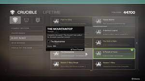 Like the recluse, the mountaintop grenade launcher is one of destiny 2's pinnacle weapons. How To Get The Mountaintop In Destiny 2 Shacknews