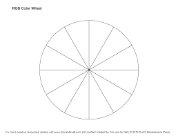 Rgb Color Wheel Hex Values Printable Blank Color Wheel