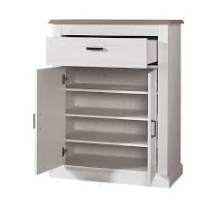 Maybe you would like to learn more about one of these? Garderoben Set Landhaus Pinie Weiss Laer 36 Mit Schuhschrank Spiegel
