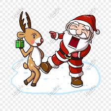 You have four different types. Cartoon Santa Claus And Reindeer Funny Png Transparent Bottom Png Image Picture Free Download 611365662 Lovepik Com