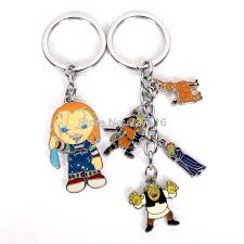 2 Adet Set Film Shrek Fiona Cizmeli Kedi Esek Chucky Hayvanlar Gelin Boy Edition Animasyon Etrafinda Metal Urunleri Kategoride Filmler Ve Tv