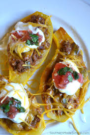 Taco Stuffed Summer Squash Boats Southern Made Simple Recipe Summer Squash Recipes Yellow Squash Recipes Food