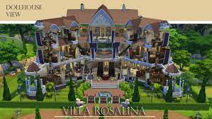 Create your characters, control their lives, build their houses, place them in new relationships and do mu. Villa Rosalina No Cc By Jolien At Mod The Sims Sims 4 Updates