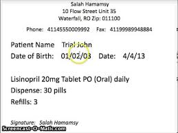Proper labeling is one of the most important aspects of dispensing a prescription. How To Write A Medical Prescription Youtube