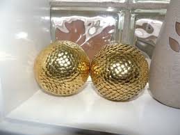 Gold Decorative Ball Gold Vase Filler Gold Sphere By Poshdazzlecreations On Etsy Gold Vases Vase Fillers Decor