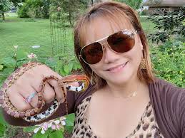 Had a visitor in the garden this afternoon.