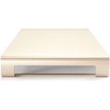 The upstand unit comes with a waterproof socket with 1 power outlet and 2 usb outlets. Satechi Slim Aluminum Monitor Stand Gold Color Monitor Stand Ipon Hardware And Software News Reviews Webshop Forum