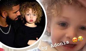 Drake's son adonis was born on october 11th, 2017. Drake S Son Adonis Two Says Dada In Sweet Mother S Day Clip Shared By Sophie Brussaux Daily Mail Online