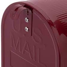 Descarga nuestra aluminum mail libros electrónicos gratis y aprende más sobre aluminum mail. Aluminium Us Mail Mailbox Fur Amerikanische Post Rot Cablematic