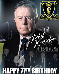 Enigmatic and dedicated patron Phil Knowles has his 77th birthday today.  All of us at Dings Crusaders and Shaftesbury Park wish you a very happy  birthday and hope you have a wonderful