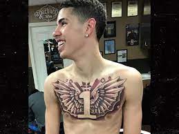 He is the brother of famous basketball liangelo who is popularly known as 'gelo' has got various unique tattoos on his body. Lamelo Ball Gets Massive Chest Tattoo