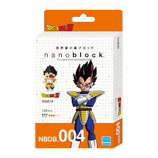 Dragon ball media franchise created by akira toriyama in 1984. Vegeta Nbdb 004 Nanoblock The Japanese Mini Construction Block Dragon Ball Z