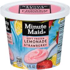 Minute Maid Soft Frozen Lemonade Strawberry Reviews 2022