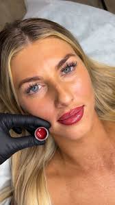 Bold, Beautiful & Bright Ombré Lip Blush!! 👄 , Christine came back for her  6week Touch Up today & WOW!! I’m in LOVE!! , Initially Christine was a  little hesitant with choosing her colour, during her ...