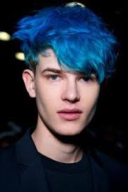 Hot guy with brown hair pictures. Pin De Justin Em Maelstrom The Maelstrom Arrangement Cabelo Azul Masculino Cabelo Azul Cabelos Masculinos Coloridos
