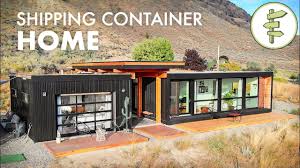 The local architecture firm who specializes in modern designed structures, and use of alternative building materials like shipping containers delivered a spectacular design. Living In An Ultra Modern Shipping Container Home Built With 4 X 20ft Used Containers Youtube