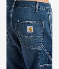 Carhartt jeans and pants have been a staple in american apparel for many years. Carhartt Wip Ruck Single Knee Pant Norco Jeans Blue Mid Worn Wash Buy At Skatedeluxe