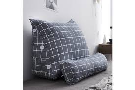 Looking for the best lumbar pillows and bolsters in town? Triangular Wedge Lumbar Pillow Support Cushion Backrest Bolster Soft Headboard 45x50x22cm Matt Blatt