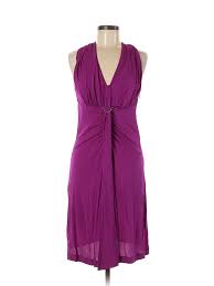 Details About Louis Vuitton Women Purple Cocktail Dress 40 French