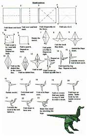 Pin By Papirhola On Origami Animals Insects Imaginary Etc Dinosaur Origami Origami Diagrams Money Origami