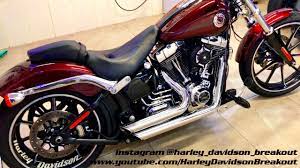 Exhaust Sound Of Harley Davidson Breakout Part 2 Harley Davidson Harley Exhaust Sounds