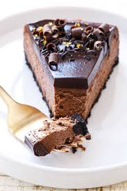 The 30 Most Delicious Chocolates Triple Chocolate Cheesecake Love And Olive Oil The Best In 2020 Chocolate Cheesecake Recipes Triple Chocolate Cheesecake Desserts