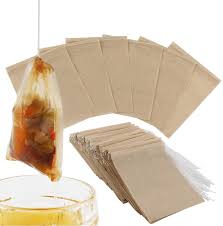 Diy tea bag gift ideas. Amazon Com 300pcs Tea Filter Bags Disposable Paper Tea Bag With Drawstring Safe Strong Penetration Unbleached Paper For Loose Leaf Tea And Coffee 5x6cm Kitchen Dining