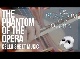 Original, pdf.choose from the phantom of the opera sheet music for such popular songs as think of me, the. Cello Sheet Music How To Play The Phantom Of The Opera By Andrew Lloyd Webber Youtube