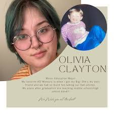 Olivia Clayton's Instagram, Twitter & Facebook