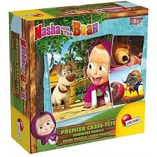 Puzzle Masha Et Michka Achat Vente Puzzle Masha Et Michka Pas Cher Cdiscount Masha veut jouer au hockey. puzzle masha et michka