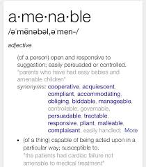 Amenable Weird Words Uncommon Words Unusual Words