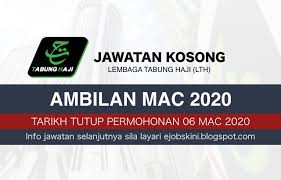 Arabic please fill in) is the malaysian hajj pilgrims fund board. Jawatan Kosong Lembaga Tabung Haji Lth Mac 2020