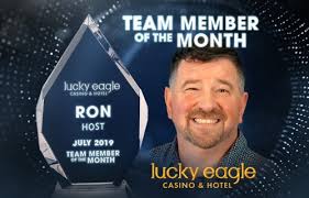 Casino Host, Ron Wright is...