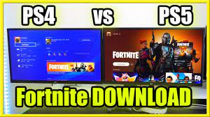 Does Fortnite Download Faster On Ps5 Vs Ps4 Game Download Test Youtube