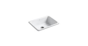 1910 cobalt blue kitchen sink for sale in kitchen, plumbing, sinks. Iron Tones Rectangular Top Mount Or Undermount Kitchen Sink K 6585 Kohler Kohler