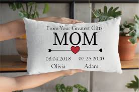 Top 46 best 50th birthday gifts for if you are not sure what to buy, in our blog, we give you some best 50th birthday gifts for mom ideas. Mothers Day Pillow Personalize Pillows Mom Birthday Gift Mom Gift From Daughter Custom Mom Pillows Custom Pillow Covers Mom Gifts