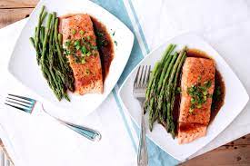 Broil about 5 minutes more or just until salmon flakes easily when tested with a fork. Maple Bourbon Glazed Salmon Kit S Kitchen