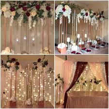 Pin By Noozay Decor On My Diy Wedding Backdrop Wedding Table Decorations