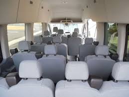 What is the mpg of a 15 passenger ford van? Ford Transit Xlt 15 Passenger Van United Van Rentals
