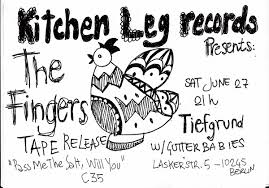 Thus when all four fingers and the thumb are extended, all. The Fingers Pass Me The Salt Will You The Fingers Kitchen Leg Records