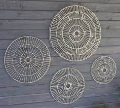 Round Disc Wall Art Set Of 4 In 2021 Wall Art Sets Round Wall Art Metal Decor
