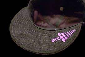 Underbill Embroidery W Matching Contrast Stitch Headwear Fitted Caps Contrast Stitch