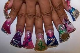 Here is everything you need to know about getting acrylic nails, from how acrylic nails are applied. 10 Of The Worst Nail Art Ideas Ever