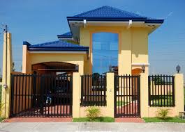 Planning To Build Your Own House Check Out The Photos Of These Beautiful 2 Storey Houses House Gate Design Small House Design Philippines House Fence Design