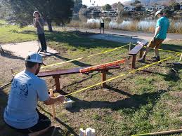 24 holes disc golf course that has grass and trees printable map and scorecard. New Benches At Laguna Lake Park Steven Day Golf Golf Instruction Central Coast Ca