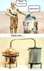 These two have lived through generations of amazing galactic adventures, always somehow caught up in the middle of everything. C3po R2d2 In Kentucky Best Funny Photos Star Wars Humor Funny Pictures