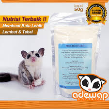 Pro Booster 50 Gram Nutrisi Protein Hewan Sugar Glider Tupai Terbang Landak Mini Vitamin Sg Shopee Indonesia
